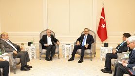 Dışişleri Bakanı Hakan Fidan, Hamas Lideri Muhammed Derviş ile Doha'da Görüştü