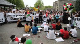 Diyarbakır'da Çocuklardan Gazze'ye Destek Yürüyüşü