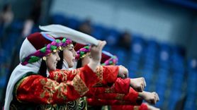 Düzce'de Halk Oyunları Yıldızlar Türkiye Şampiyonası Başladı