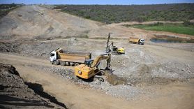 Edirne'de Çömlekköy Barajı İnşaatı Devam Ediyor