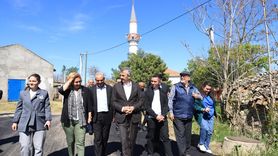 Edirne'de Köy Yollarına Sıcak Asfalt Müjdesi