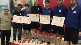 Edirne'de Paletli Yüzme Türk Rekorları Kırıldı