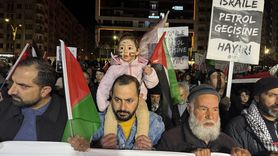 Elazığ'da Filistin'e Destek Yürüyüşü Düzenlendi