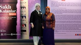 Emine Erdoğan'dan 'Saklı Kalanlar' Sergisi Açılışı