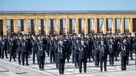 Emniyet Teşkilatı'ndan Anıtkabir'e Anlamlı Ziyaret