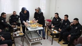 Erzincan'da Polis Haftası Sürpriz Kutlaması