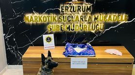 Erzurum'da 9 Kilogram Sentetik Uyuşturucu Ele Geçirildi