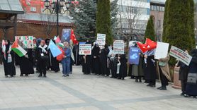 Erzurum'da Hekim ve Sağlıkçılardan Gazze İçin 75 Haftalık Yürüyüş