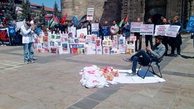 Erzurum'da Sağlıkçılar 76. Haftada Sessiz Yürüyüş Düzenledi