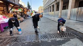 Fatih Belediyesi'nden Mısır Çarşısı'nda Haşereyle Mücadele