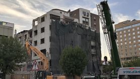 Gaziantep'te Yıkım Sırasında Çökme Olayı