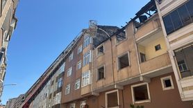 Gaziosmanpaşa'da Metruk Binada Yangın