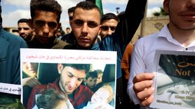 Han Şeyhun'da Kimyasal Saldırının 8. Yıl Dönümünde Protesto Günü