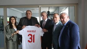 İbrahim Hacıosmanoğlu İskenderunspor Tesisini Ziyaret Etti
