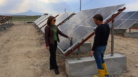 Iğdır'da Güneş Enerjisi ile Asfalt Tesisine Enerji Desteği