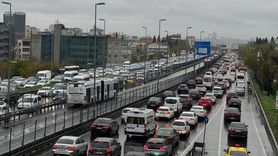 İstanbul'da Akşam Trafik Yoğunluğu Zirveye Ulaştı