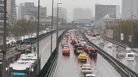 İstanbul'da Bayram Sonu Trafik Yoğunluğu
