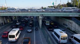 İstanbul'da Hafta Başında Trafik Yoğunluğu