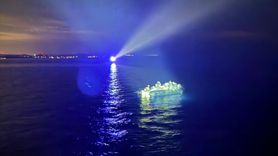 İzmir Açıklarında 36 Düzensiz Göçmen Yakalandı