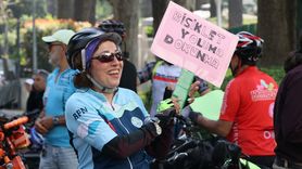 İzmir'de Bisikletlilerden Protesto