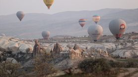 Kapadokya'nın Sıcak Hava Balonları: 10 Yılda 5 Milyon Turist Kuş Bakışı