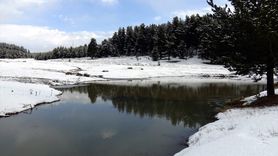 Kars'ta Kar Yağışı Etkisini Gösterdi