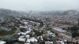 Kastamonu'da Kar Yağışı Etkili Oldu