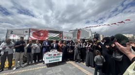 Kayseri'de Kadınlardan Gazze İçin Kur'an ve Dua Etme Etkinliği