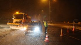 Kayseri-Malatya Karayolu Tipi Nedeniyle Kapatıldı