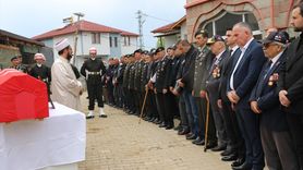 Kıbrıs Gazisi Niyazi Ceylan'a Veda Töreni