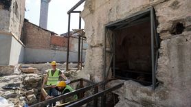 Kıllıoğlu Hamamı'nın Restorasyonu Yeniden Başladı