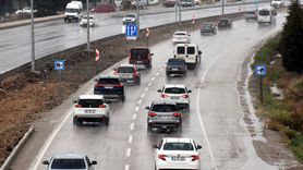 Kırıkkale'de Bayram Dönüşü Trafik Yoğunluğu Devam Ediyor