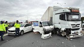 Kocaeli Anadolu Otoyolu'nda Zincirleme Kaza: Ulaşım Kapandı