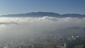 Kocaeli'de Görülen 'Sis Denizi' Manzarası