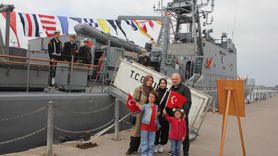 Kocaeli'de TCG Fırtına Hücumbotu Ziyarete Açıldı