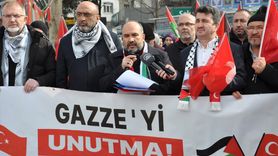 Kütahya'da Gazze Saldırılarına Protesto