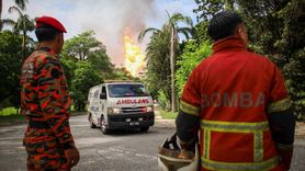 Malezya'da Doğal Gaz Boru Hattında Yangın: 112 Yaralı