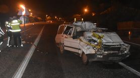 Mersin'de Tırla Çarpışan Otomobilin Sürücüsü Hayatını Kaybetti