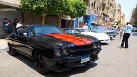 Mısır'da Klasik Otomobil Festivali Heyecanı