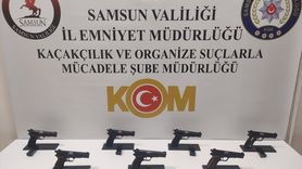 Samsun'da Kaçak Silah Ticareti Operasyonu: Üç Zanlı Yakalandı