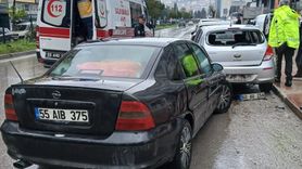 Samsun'daki Trafik Kazasında 5 Yaralı