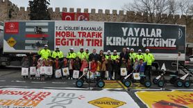 Sinop'ta Öğrenciler Trafik Kurallarını Öğreniyor