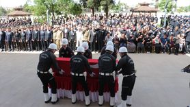 Şırnak'ta Şehit Polis Memuru Zeki Bacak İçin Tören Düzenlendi