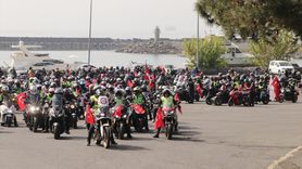 Tekirdağ'da Motosiklet Tutkunları Turizm Haftasında Buluştu