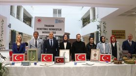 Trabzon'da Denetimli Serbestlik Yükümlülerinden El Sanatları Sergisi