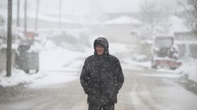 Trakya'da Nisan Ayında Kar Yağışı Şaşkınlık Yarattı