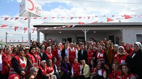 Türk Kızılay'dan Nurdağı'nda 100. Yıl Kütüphanesi Açılışı