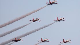 Türk Yıldızları Mersin'de Prova Uçuşu Gerçekleştirdi