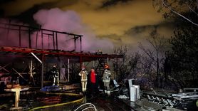 Uludağ'da Baraka Yangını Kontrol Altına Alındı