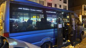 Ümraniye Minibüsçülerinden Filistin'e Destek